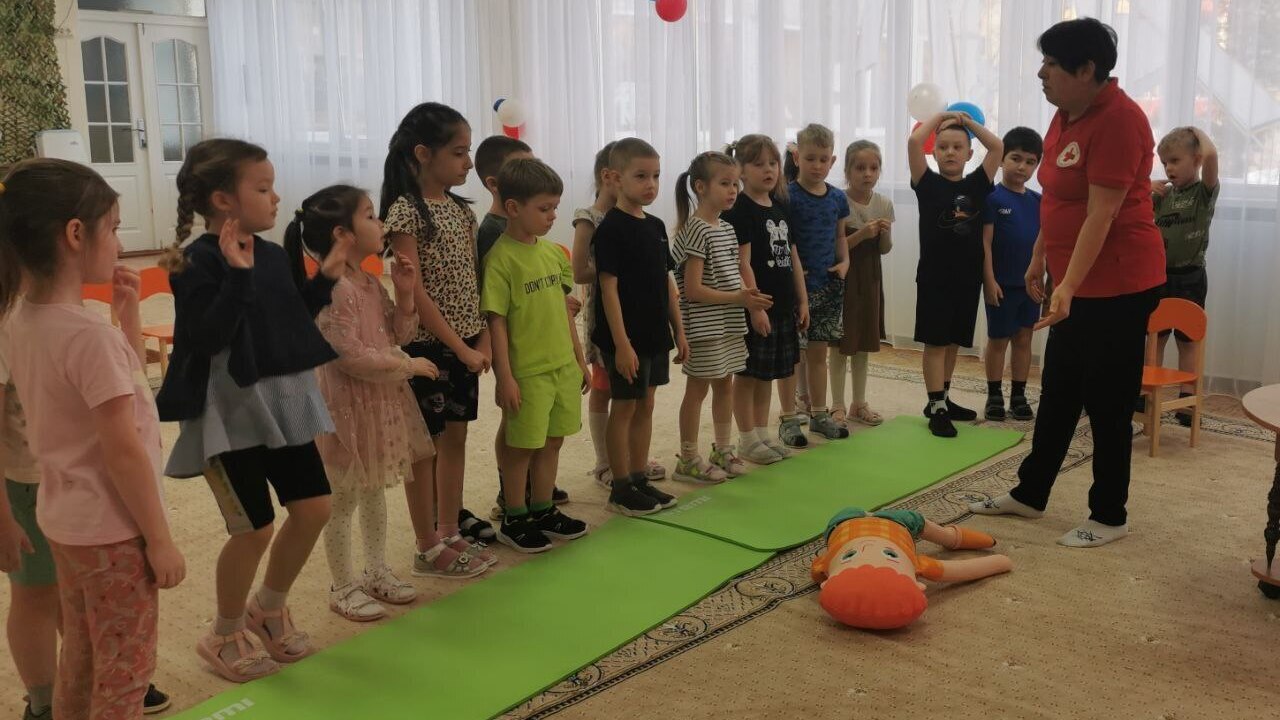 Мастер-класс по оказанию первой помощи в детском саду